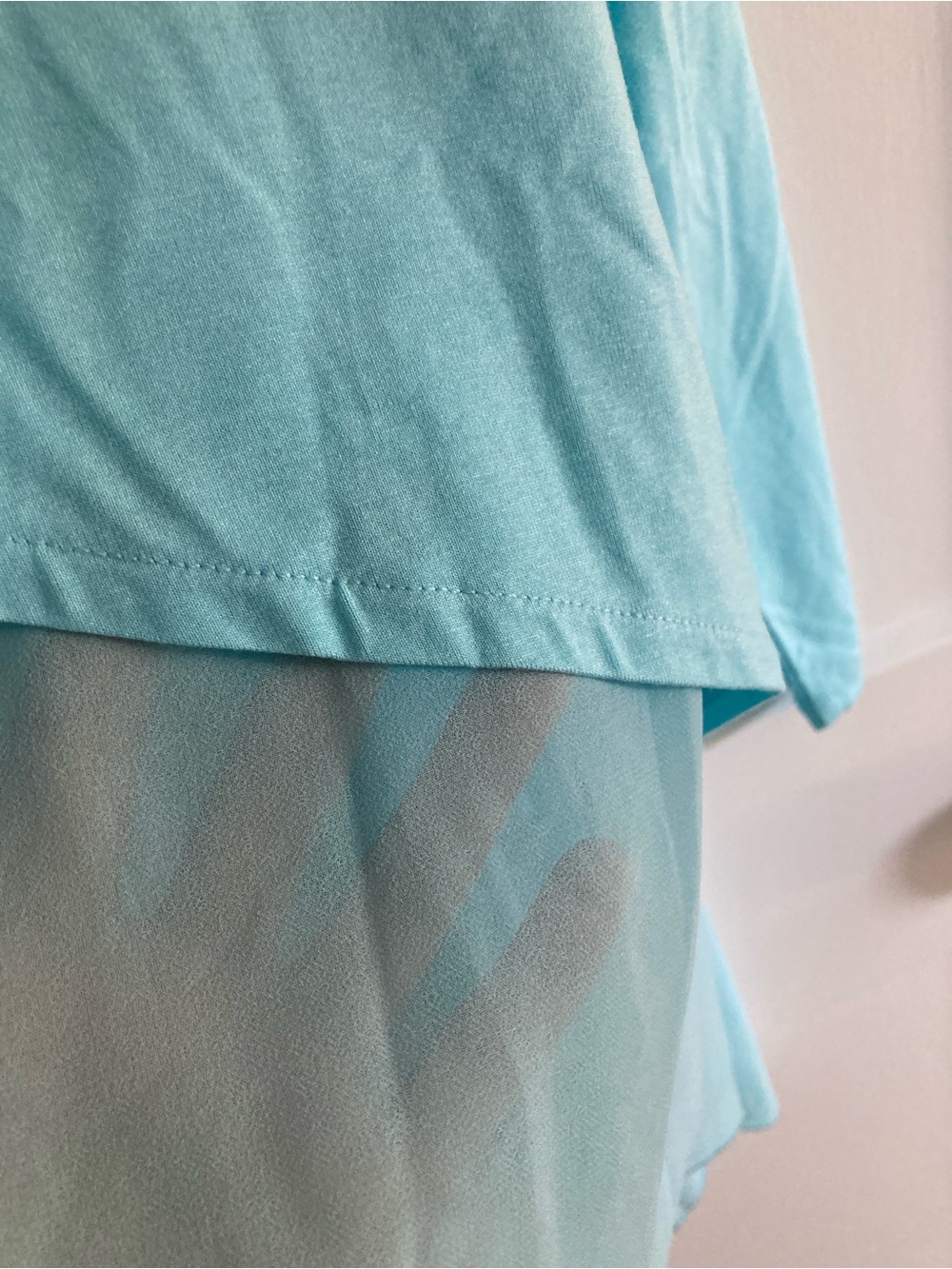 Joan Rivers Turquoise Open Front Cardigan - Picture 6 of 7